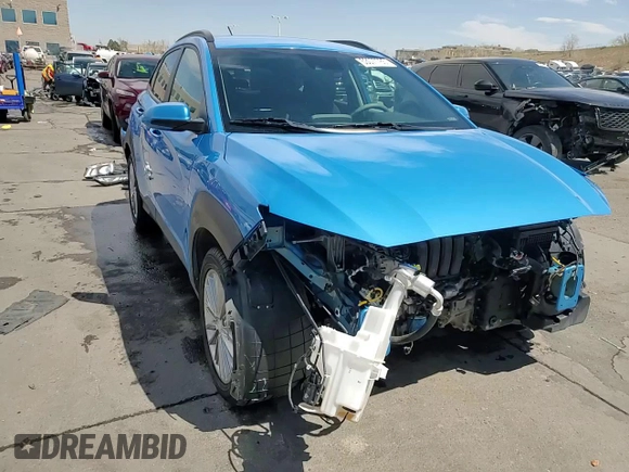 2020 Hyundai Kona SEL with VIN KM8K2CAA7LU514853, listed as a Copart auction lot 53077785 with 68,977 mi miles and Salvage Title. Bid and sale history available at DreamBid. Image 15.