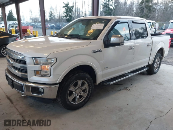 2016 Ford F-150 XLT with VIN 1FTEW1EG3GFA82524, listed as a IAAI auction lot 41512639 with 180,754 mi miles. Bid and sale history available at carsss.com. Image 2.