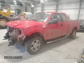 2008 Ford F-150 STX с VIN 1FTRX14W88FC05405, выставлен на аукционе Copart как лот 59258595 с пробегом 105 434 миль миль и Чистый • Clean title. История ставок и продаж доступна на DreamBid. Изображение 1.