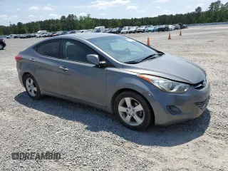 2013 Hyundai Elantra GLS z VIN 5NPDH4AE3DH313046, wystawiony jako Copart lot #55253705 z przebiegiem Nie podano mil oraz Szkoda całkowita • Salvage title. Historia ofert i sprzedaży dostępna na DreamBid. Obrazek 4.