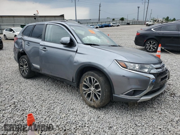 2016 Mitsubishi Outlander SE with VIN JA4AZ3A36GZ002081, listed as a Copart auction lot 59779885 with 142,747 mi miles and Salvage title. Bid and sale history available at DreamBid. Image 4.