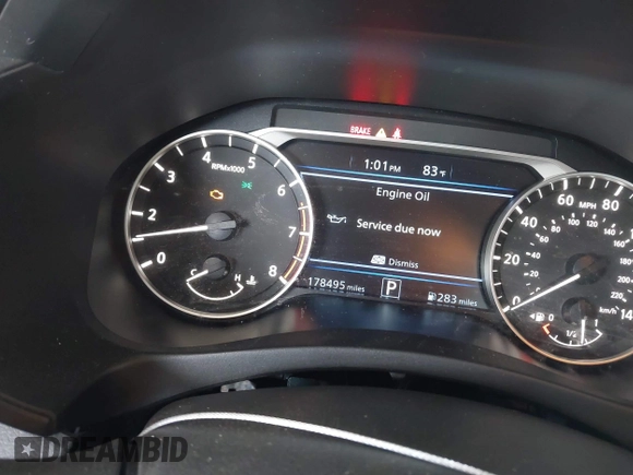 2019 Nissan Altima SR with VIN 1N4BL4CV4KC100348, listed as a IAAI auction lot 42116372 with 178,495 mi miles and . Bid and sale history available at carsss.com. Image 7.