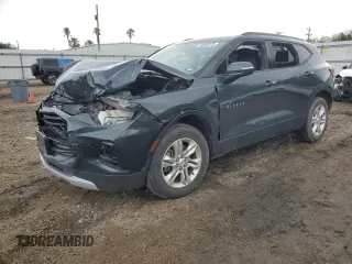 2019 Chevrolet Blazer with VIN 3GNKBBRA1KS687244, listed as a Copart auction lot 54050375 with 75,317 mi miles and Salvage title. Bid and sale history available at DreamBid. Image 1.