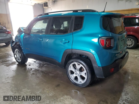 2022 Jeep Renegade Limited z VIN ZACNJDD1XNPN63391, wystawiony jako Copart lot #59011135 z przebiegiem 21 024 mil mil oraz Szkoda całkowita • Salvage title. Historia ofert i sprzedaży dostępna na DreamBid. Obrazek 2.