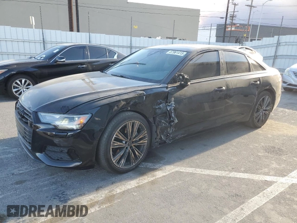 2023 Audi A6 Premium z VIN WAUD3BF20PN031935, wystawiony jako Copart lot #87961415 z przebiegiem 19 540 mil mil oraz Szkoda całkowita • Salvage title. Historia ofert i sprzedaży dostępna na DreamBid. Obrazek 1.