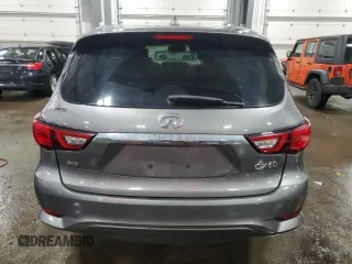 2019 Infiniti QX60 Luxe with VIN 5N1DL0MM7KC567163, listed as a Copart auction lot 49100445 with 89,030 mi miles and Salvage title. Bid and sale history available at DreamBid. Image 6.
