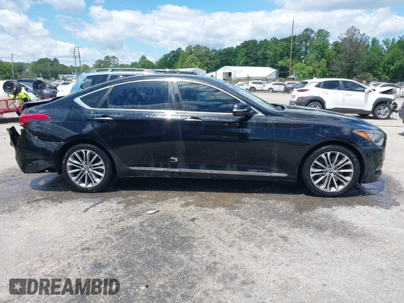 2017 Genesis G80 3.8L with VIN KMHGN4JEXHU180122, listed as a IAAI auction lot 42297360 with 60,302 mi miles and . Bid and sale history available at DreamBid. Image 13.