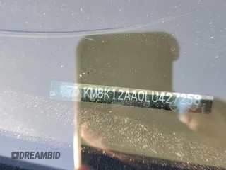 2020 Hyundai Kona SE with VIN KM8K12AA0LU427258, listed as a Copart auction lot 89309205 with 81,359 mi miles and Salvage Title. Bid and sale history available at carsss.com. Image 14.