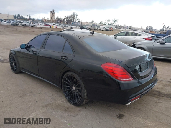 2015 Mercedes-Benz S 550 with VIN WDDUG8CB9FA179284, listed as a IAAI auction lot 41482962 with 81,075 mi miles and . Bid and sale history available at DreamBid. Image 3.