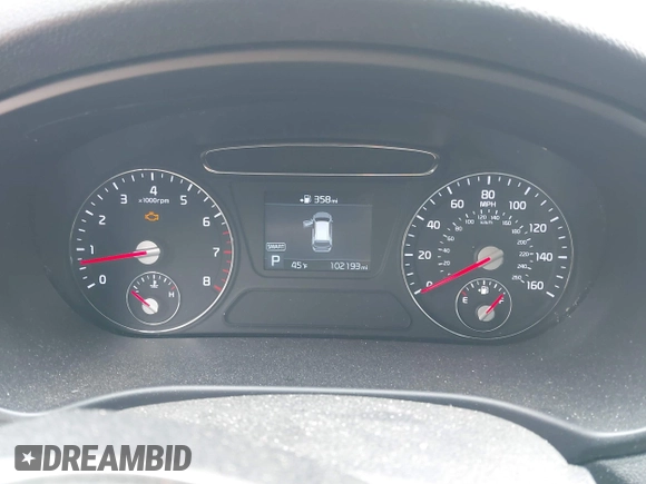 2019 Kia Sorento LX with VIN 5XYPGDA30KG559460, listed as a IAAI auction lot 42006148 with 102,193 mi miles. Bid and sale history available at carsss.com. Image 7.