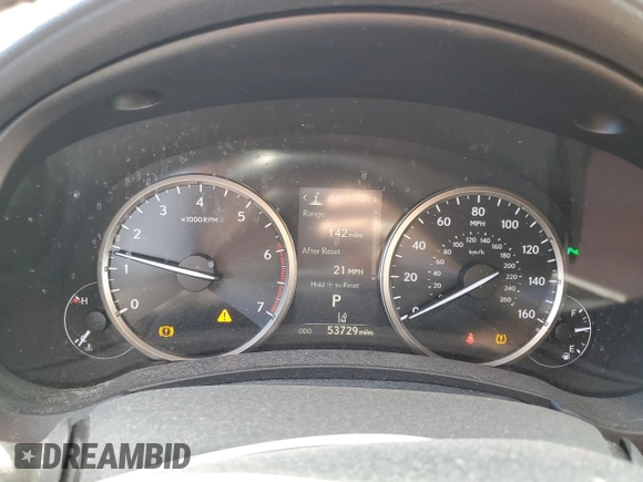 2018 Lexus NX 300 with VIN JTJBARBZ8J2164783, listed as a Copart auction lot 50224135 with 53,729 mi miles and Salvage title. Bid and sale history available at DreamBid. Image 9.