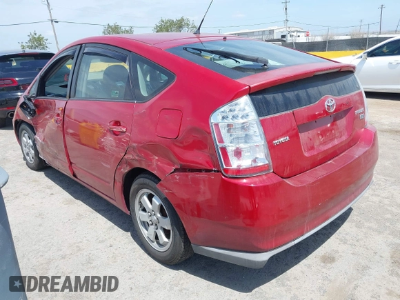 2008 Toyota Prius with VIN JTDKB20U783337499, listed as a IAAI auction lot 42105109 with 233,952 mi miles. Bid and sale history available at carsss.com. Image 3.