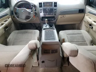 2011 Nissan Armada SV with VIN 5N1BA0ND6BN606602, listed as a Copart auction lot 50801765 with 198,994 mi miles and Salvage Title. Bid and sale history available at DreamBid. Image 8.