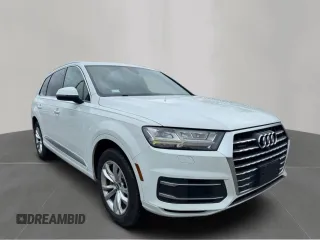 2018 Audi Q7 Premium Plus with VIN WA1LHAF73JD015855, listed as a Copart auction lot 55078225 with 165,094 mi miles and Clean Title. Bid and sale history available at carsss.com. Image 1.