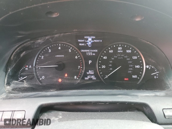 2017 Lexus LS with VIN JTHBL5EF1H5144602, listed as a Copart auction lot 76553894 with 67,183 mi miles and Salvage Title. Bid and sale history available at carsss.com. Image 9.
