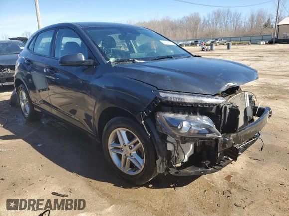 2022 Hyundai Kona SE with VIN KM8K2CAB7NU804098, listed as a Copart auction lot 46596695 with 94,553 mi miles and Salvage Title. Bid and sale history available at carsss.com. Image 4.