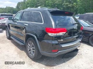 2017 Jeep Grand Cherokee Limited with VIN 1C4RJFBG8HC627895, listed as a IAAI auction lot 42477944 with 115,165 mi miles and . Bid and sale history available at DreamBid. Image 3.