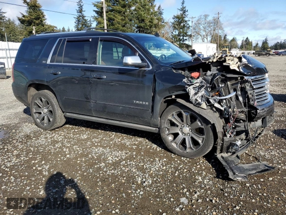 2015 Chevrolet Tahoe LTZ z VIN 1GNSKCKC5FR638011, wystawiony jako Copart lot #49269395 z przebiegiem 127 427 mil mil oraz Szkoda całkowita • Salvage title. Historia ofert i sprzedaży dostępna na DreamBid. Obrazek 4.