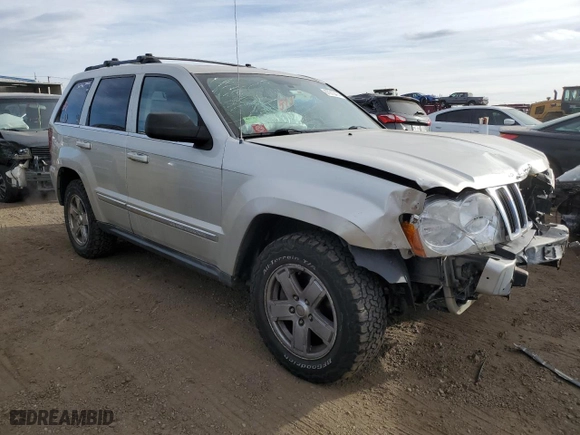 2007 Jeep Grand Cherokee Limited with VIN 1J8HR58237C539497, listed as a Copart auction lot 87015414 with 245,708 mi miles and Salvage Title. Bid and sale history available at carsss.com. Image 4.