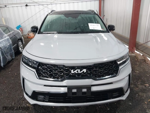 2023 Kia Sorento X-Line SX Prestige with VIN 5XYRKDLF2PG209611, listed as a IAAI auction lot 41482785 with 6,801 mi miles. Bid and sale history available at carsss.com. Image 12.