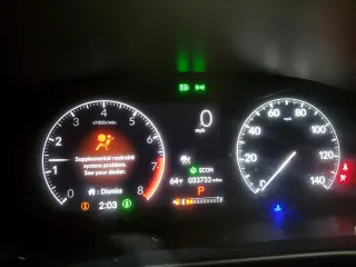 2023 Honda HR-V Sport with VIN 3CZRZ2H58PM703145, listed as a Copart auction lot 60353815 with 33,733 mi miles and Salvage title. Bid and sale history available at DreamBid. Image 9.