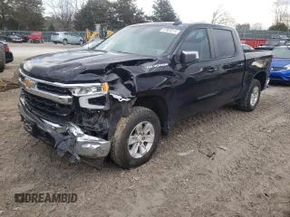 2022 Chevrolet Silverado 1500 LT with VIN 1GCPDDEKXNZ610401, listed as a Copart auction lot 37925214 with 83,708 mi miles and Salvage Title. Bid and sale history available at DreamBid. Image 1.