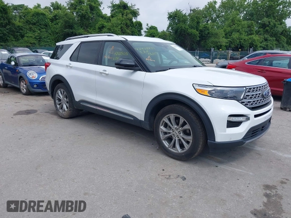 2023 Ford Explorer Limited с VIN 1FMSK7FH3PGA23620, выставлен на аукционе IAAI как лот 42428234 с пробегом 54 299 миль миль и . История ставок и продаж доступна на DreamBid. Изображение 1.