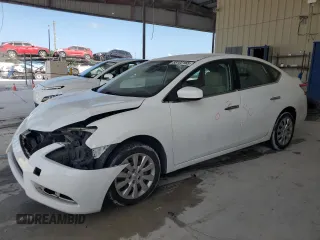 2015 Nissan Sentra SV z VIN 3N1AB7AP3FY344233, wystawiony jako Copart lot #55102165 z przebiegiem 98 646 mil mil oraz Szkody całkowita. Historia ofert i sprzedaży dostępna na DreamBid. Obrazek 1.