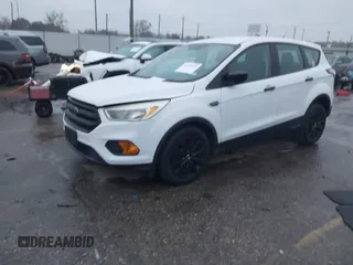 2017 Ford Escape S with VIN 1FMCU0F70HUD94573, listed as a IAAI auction lot 41272954 with 91,546 mi miles. Bid and sale history available at carsss.com. Image 2.