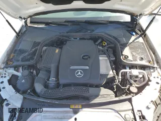 2017 Mercedes-Benz C 300 with VIN 55SWF4KB4HU213916, listed as a Copart auction lot 57999985 with 66,353 mi miles and Salvage title. Bid and sale history available at DreamBid. Image 11.