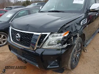 2020 Nissan Armada SL with VIN JN8AY2NCXL9616093, listed as a IAAI auction lot 41520384 with 72,369 mi miles. Bid and sale history available at carsss.com. Image 6.