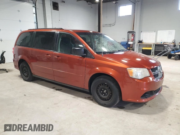 2012 Dodge Grand Caravan SE with VIN 2C4RDGBG5CR302148, listed as a Copart auction lot 54129475 with 191,187 mi miles and Clean Title. Bid and sale history available at DreamBid. Image 4.
