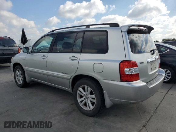 2006 Toyota Highlander z VIN JTEDW21A160015159, wystawiony jako Copart lot #54799095 z przebiegiem 251 173 mil mil oraz Szkoda całkowita • Salvage title. Historia ofert i sprzedaży dostępna na DreamBid. Obrazek 2.
