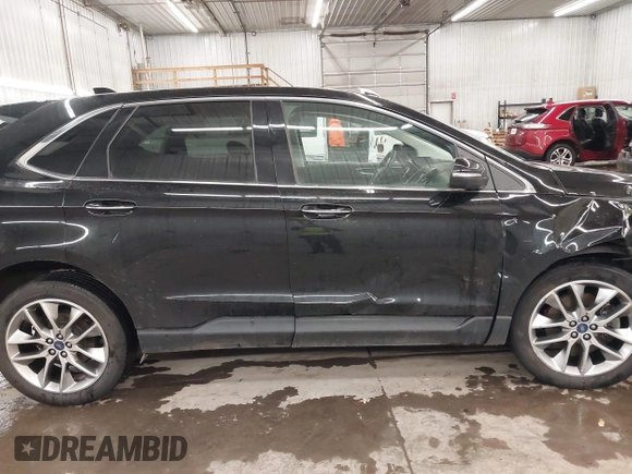 2018 Ford Edge Titanium with VIN 2FMPK4K86JBB72760, listed as a IAAI auction lot 41155594 with 83,338 mi miles. Bid and sale history available at carsss.com. Image 14.