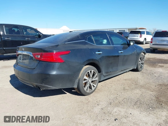 2016 Nissan Maxima SR with VIN 1N4AA6AP2GC429977, listed as a IAAI auction lot 38529802 with 194,511 mi miles and . Bid and sale history available at DreamBid. Image 4.