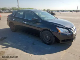 2015 Nissan Sentra SV with VIN 3N1AB7AP3FY331286, listed as a Copart auction lot 52158565 with 144,859 mi miles and Clean Title. Bid and sale history available at carsss.com. Image 4.