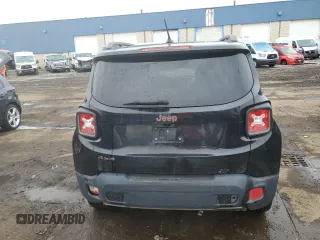 2016 Jeep Renegade Latitude with VIN ZACCJBBT3GPD31592, listed as a Copart auction lot 55438315 with 165,912 mi miles and Clean Title. Bid and sale history available at DreamBid. Image 6.