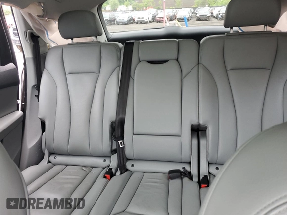 2019 Audi Q7 Premium with VIN WA1AHAF75KD024615, listed as a Copart auction lot 61334565 with 56,833 mi miles and Salvage title. Bid and sale history available at DreamBid. Image 10.