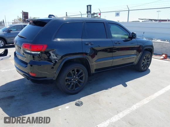 2017 Jeep Grand Cherokee 75th Anniversary with VIN 1C4RJEAG6HC956218, listed as a IAAI auction lot 42353950 with 113,398 mi miles and . Bid and sale history available at DreamBid. Image 4.