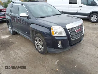 2015 GMC Terrain SLT with VIN 2GKFLYE32F6357641, listed as a IAAI auction lot 40746123 with 117,291 mi miles. Bid and sale history available at carsss.com. Image 1.
