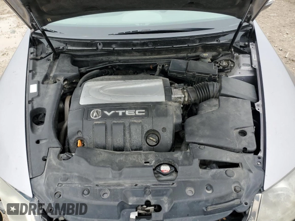 2005 Acura RL with VIN JH4KB16595C009988, listed as a Copart auction lot 54700185 with 189,486 mi miles and Salvage title. Bid and sale history available at DreamBid. Image 11.