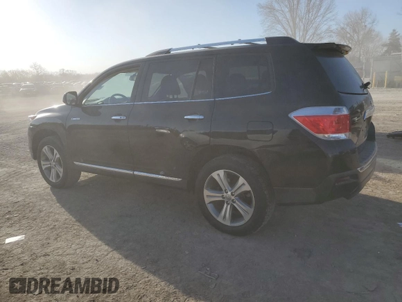 2011 Toyota Highlander Limited with VIN 5TDDK3EH8BS048969, listed as a Copart auction lot 48258085 with 145,180 mi miles and Salvage title. Bid and sale history available at DreamBid. Image 2.