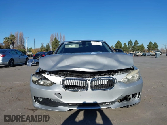2015 BMW 3 Series 328i with VIN WBA3A5C57FF609054, listed as a IAAI auction lot 41330498 with 129,378 mi miles. Bid and sale history available at carsss.com. Image 12.