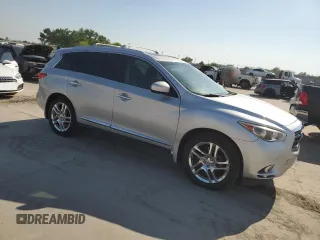 2014 Infiniti QX60 with VIN 5N1AL0MM4EC509924, listed as a Copart auction lot 51966045 with 45,043 mi miles and Clean Title. Bid and sale history available at carsss.com. Image 4.
