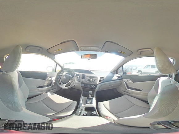 2012 Honda Civic Cpe LX with VIN 2HGFG3B53CH537169, listed as a Copart auction lot 49964185 with 141,999 mi miles and Salvage Title. Bid and sale history available at carsss.com. Image 14.