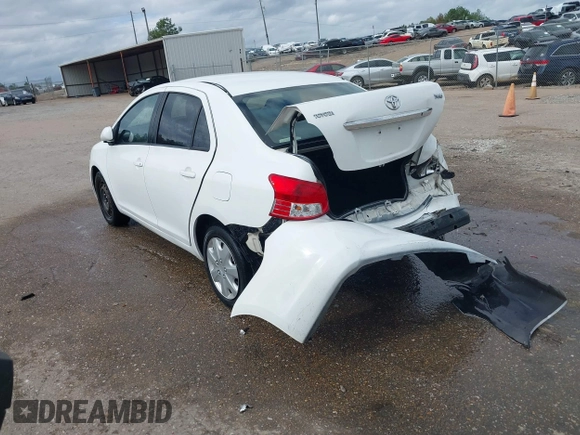 2010 Toyota Yaris with VIN JTDBT4K3XA1376716, listed as a IAAI auction lot 40864128 with 197,283 mi miles. Bid and sale history available at carsss.com. Image 3.