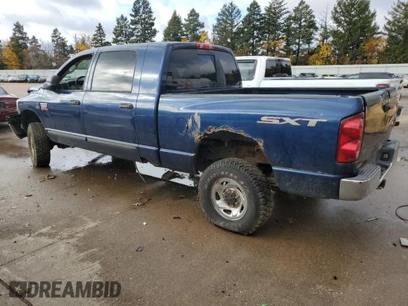 2008 Dodge Ram 2500 Laramie with VIN 3D7KS29A68G120554, listed as a Copart auction lot 77974104 with 234,851 mi miles and Salvage Title. Bid and sale history available at carsss.com. Image 2.