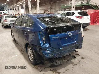 2011 Toyota Prius I with VIN JTDKN3DU0B0286265, listed as a IAAI auction lot 41848439 with 209,269 mi miles. Bid and sale history available at carsss.com. Image 6.