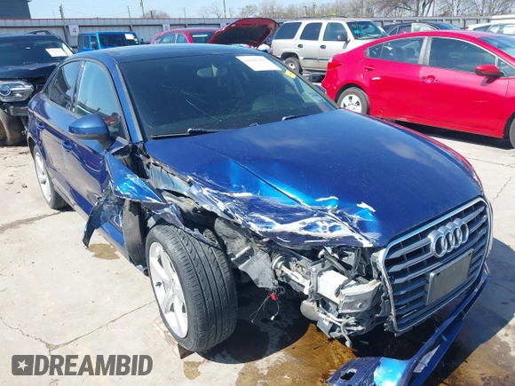 2015 Audi A3 1.8T Premium with VIN WAUACGFF9F1004466, listed as a IAAI auction lot 41645936 with 138,529 mi miles. Bid and sale history available at carsss.com. Image 1.