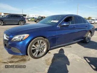 2018 Mercedes-Benz C 350e with VIN 55SWF4HB6JU262726, listed as a Copart auction lot 80321474 with 113,440 mi miles and Clean title. Bid and sale history available at DreamBid. Image 1.